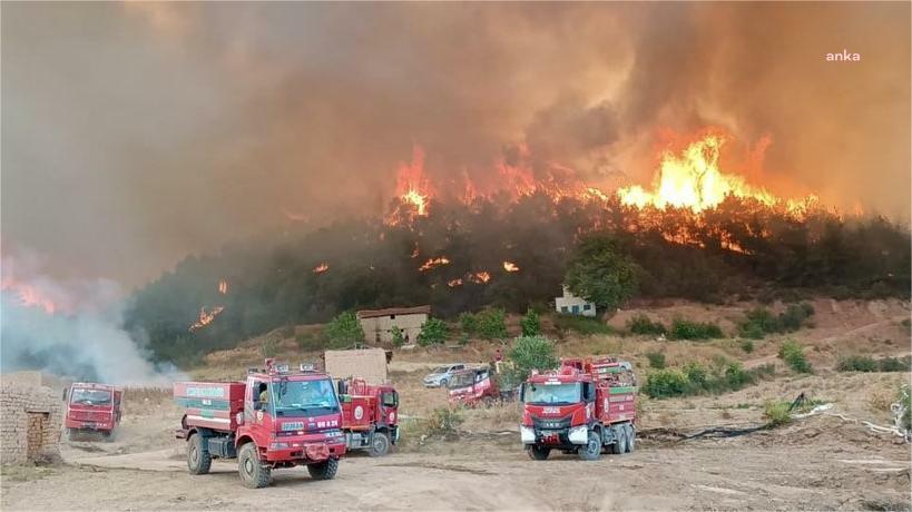 Eskişehir'de orman yangını:  10 orman işçisi hayatını kaybetti